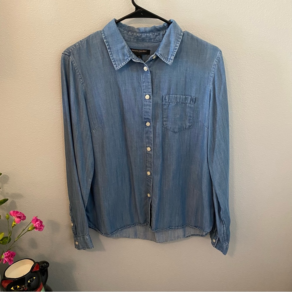 Denim Blue Women's Top